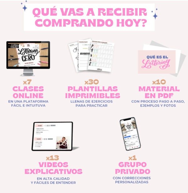 Lettering desde cero (Inicial) - lettering.com.ar